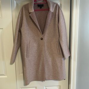 Pink Oversized Bernardo Jacket Large